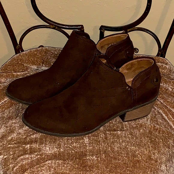 Suede Ankle Boots